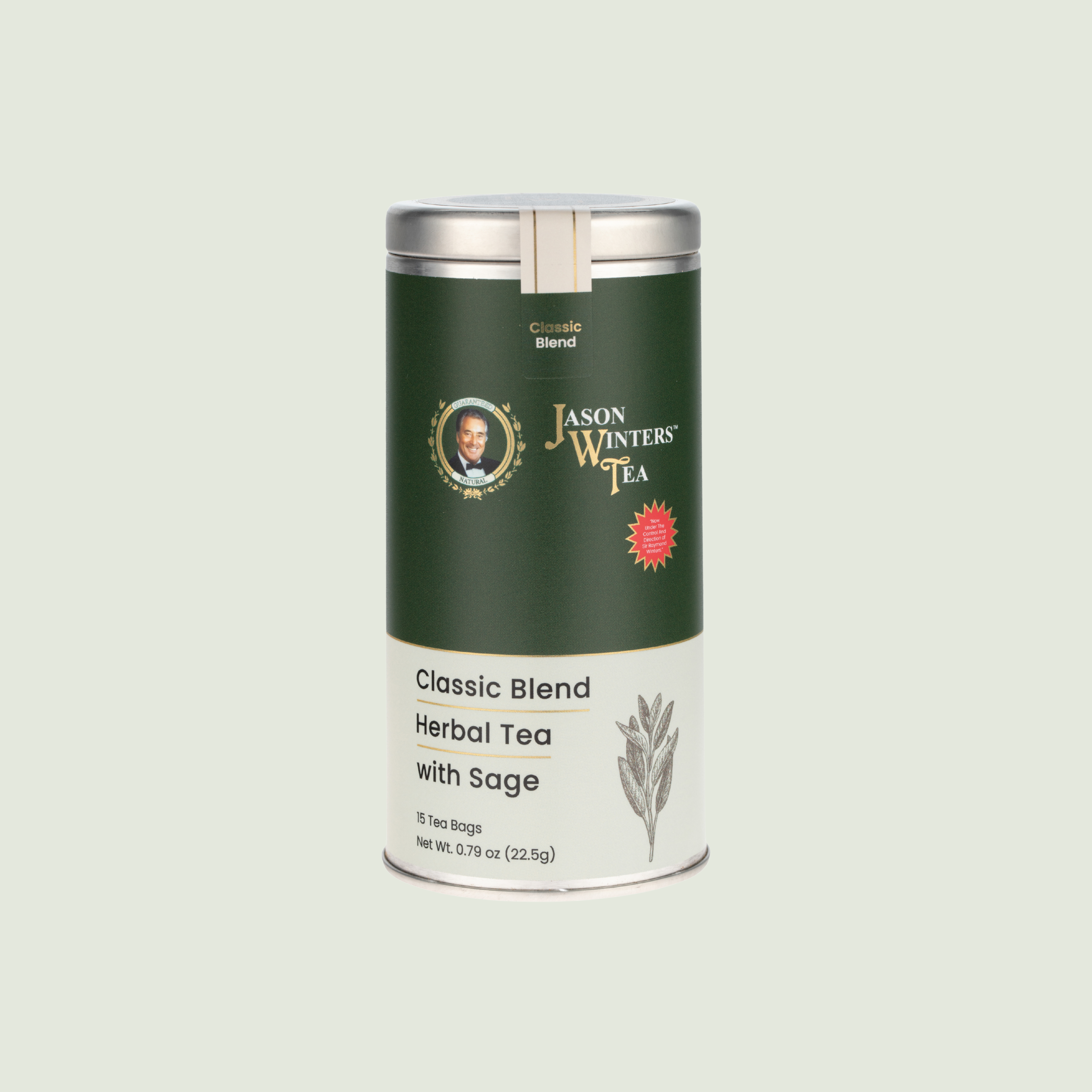 Classic Blend Herbal Tea Bags with Sage: 15 Tea bags