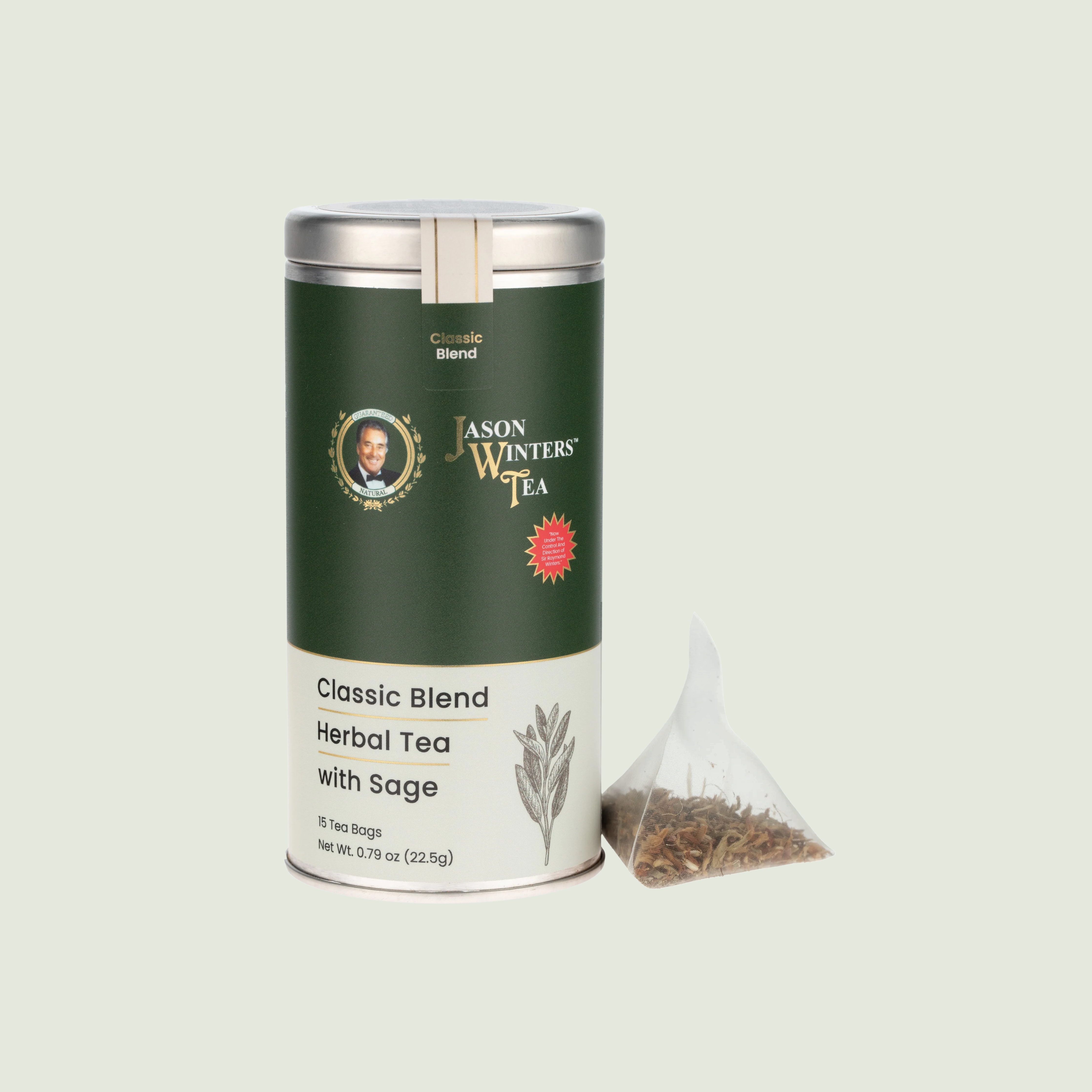Classic Blend Herbal Tea Bags with Sage: 15 Tea bags